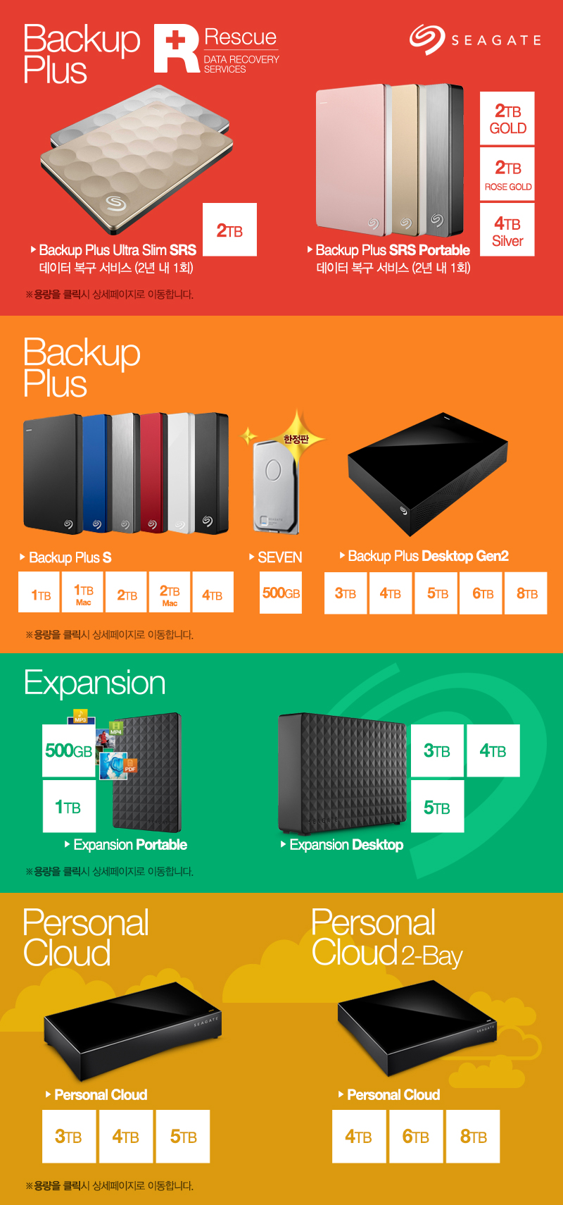 Seagate Backup Plus S Portable Drive external hard