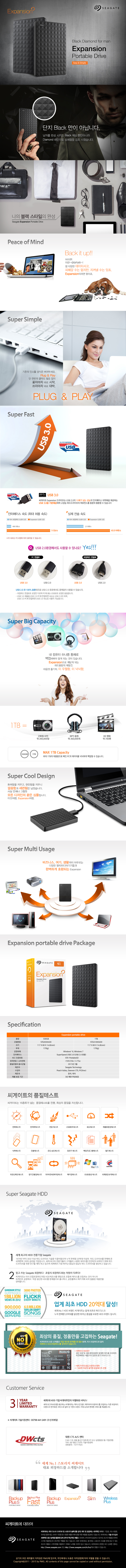 Seagate Expansion Portable Drive Black Diamond Ext